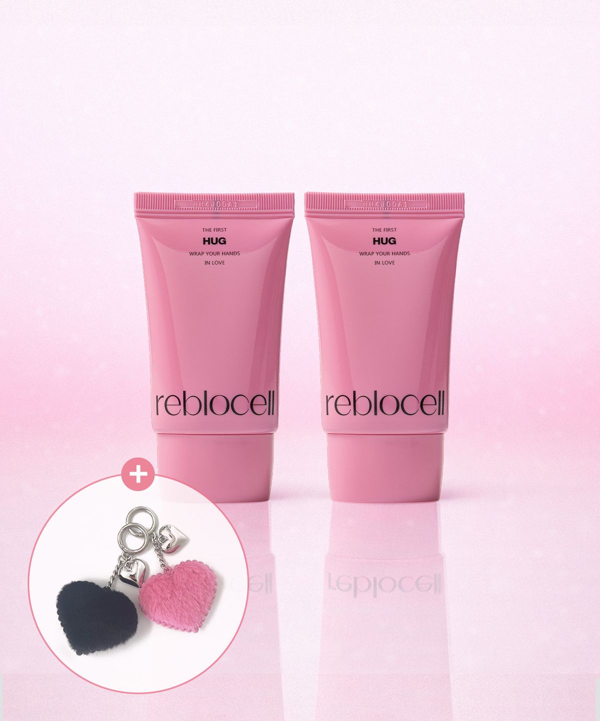 리블로셀(REBLOCELL) 허그 핸드크림 30ml 2개 세트 (+하트 키링 증정)