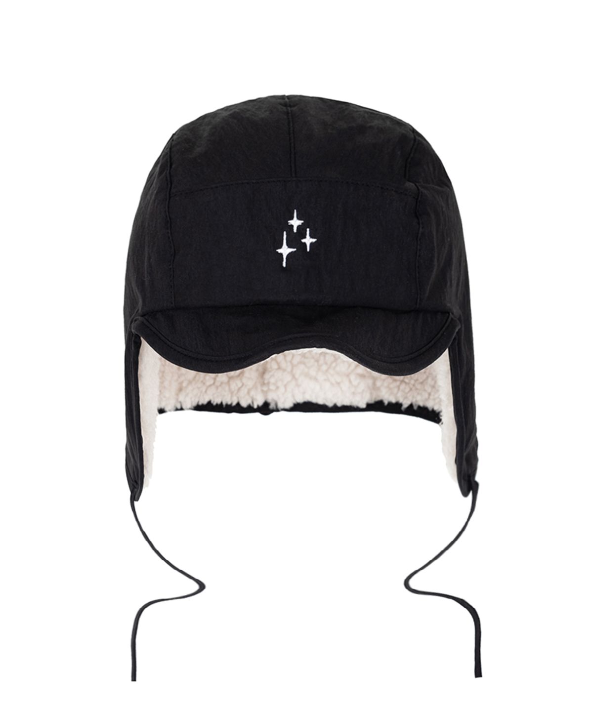 누프에블루(NEUFETBLEU) NEB fleece reversible trooper hat (black)