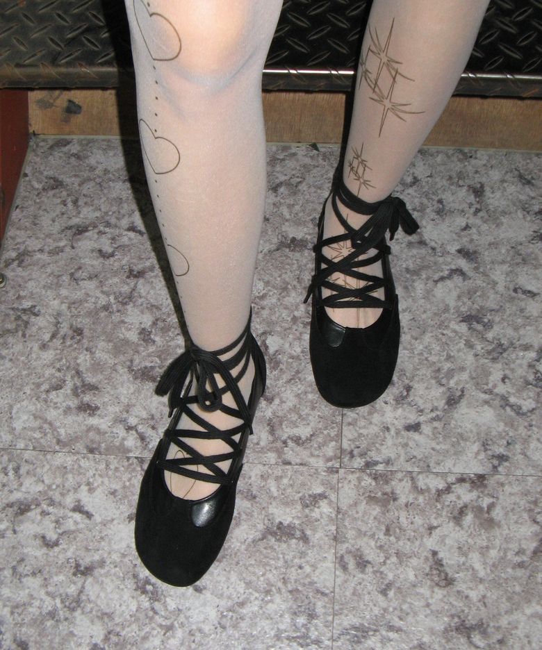 Tender 0003. Combi Lace-Up Flats - 4colors