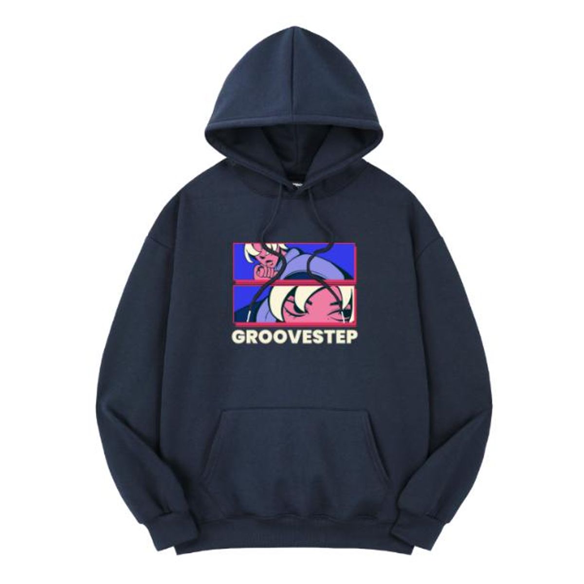 그루브스텝(GROOVESTEP) 테리 오버핏 후드 티 H0222