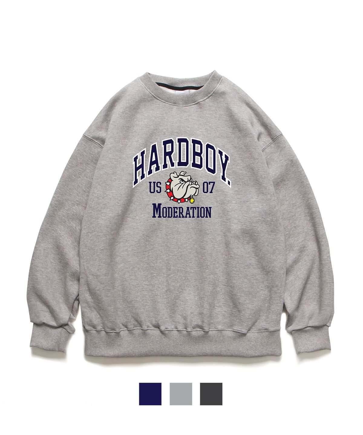 앱놀머씽(ABNORMALTHING) 하드보이 크루넥 3컬러 (HARDBOY CREWNECK 3 COLOR)