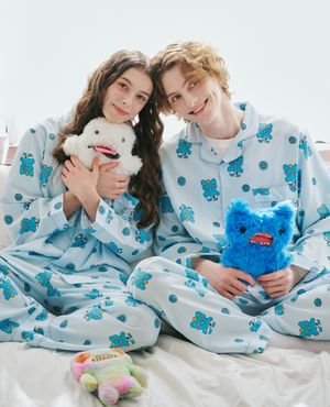 사계절 파자마 (블루)