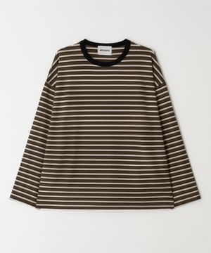 소프트 오버 단가라 니트_브라운아이