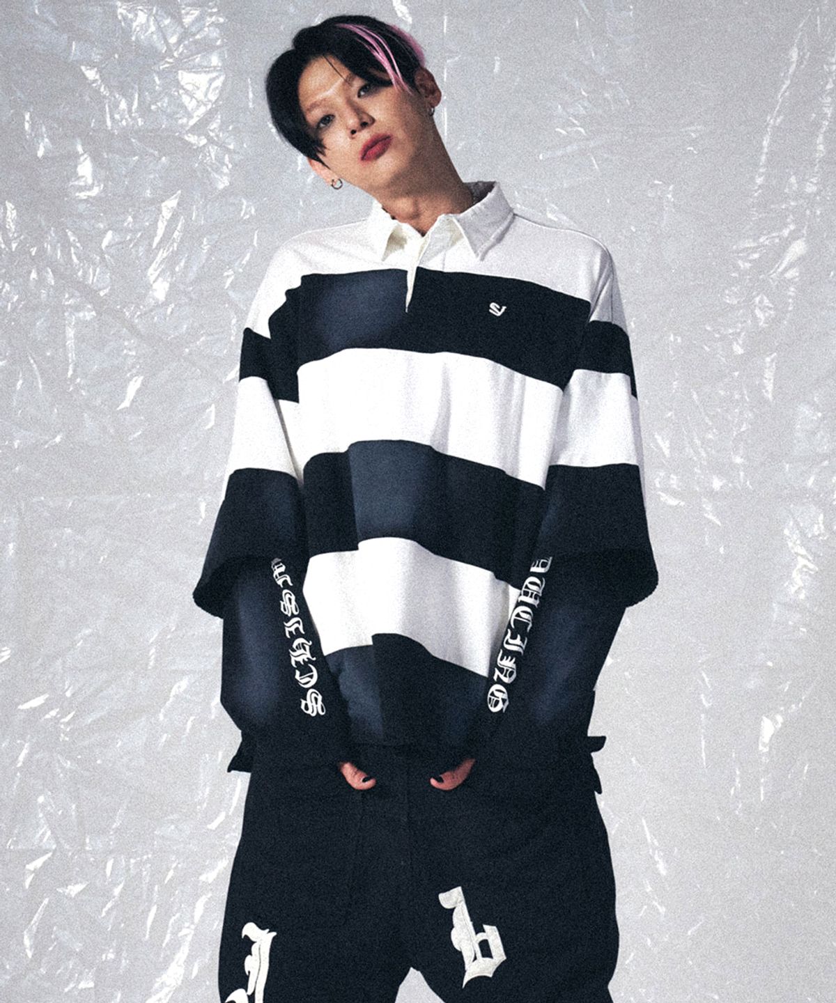 스키즘 인듀싱(SCHISM INDUCING) FR RUGBY LONG SLEEVES BLACK