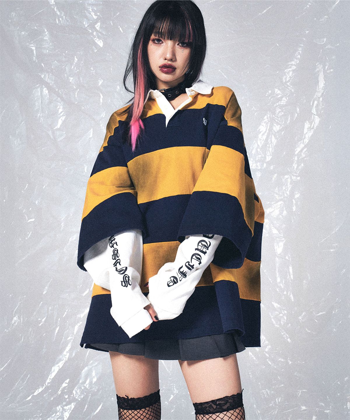 스키즘 인듀싱(SCHISM INDUCING) FR RUGBY LONG SLEEVES NAVY