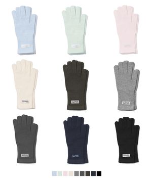 [2PACK / 9COLOR] 클래식 소프트 핑거홀 터치 장갑