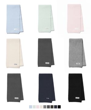 [2PACK / 9COLOR] 클래식 라인 니트 머플러