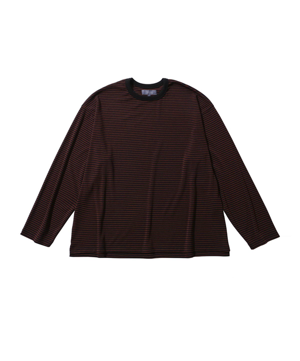 발루트(BALLUTE) DUSTY STRIPE LONG SLEEVE (BLACK&RED)