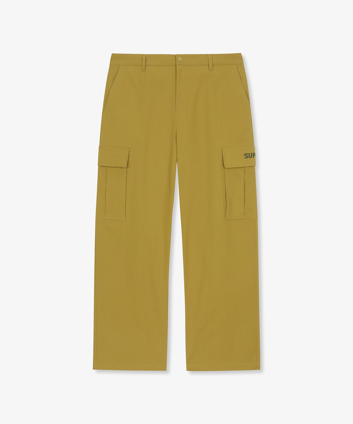 수프라(SUPRA) 빅 포켓 카고 스트레이트 팬츠 (MUSTARD)