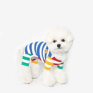 강아지 컬러블럭 올인원