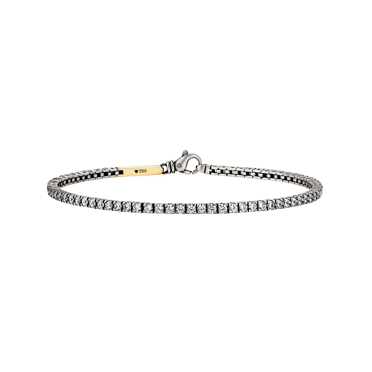 마르스마크(MARS MARK) Stellar White Gold Bracelet 2mm
