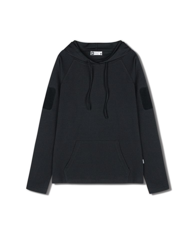 컴포트 풀오버 USA Fit 후드티 검정
