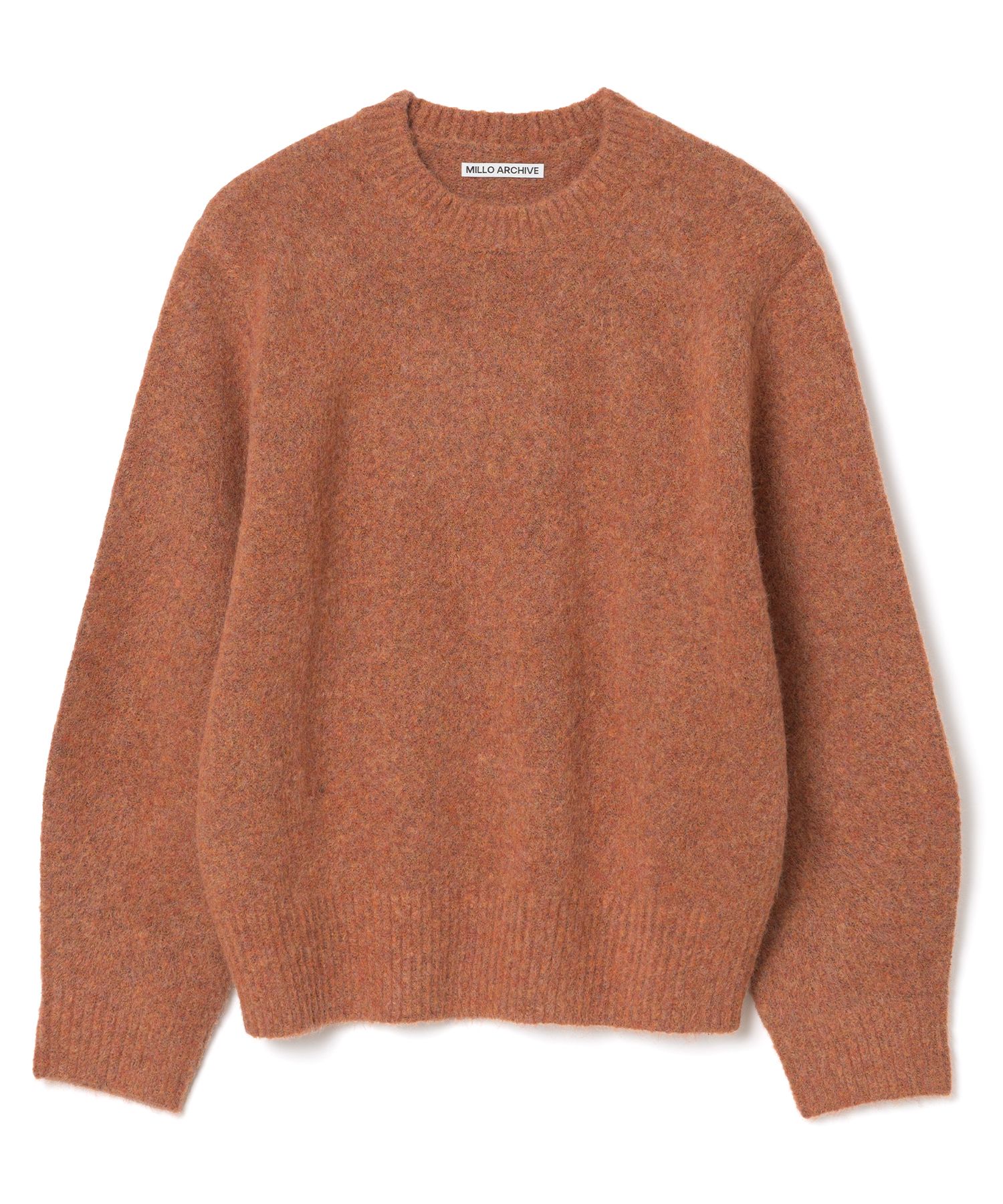 MILLO ARCHIVE ♥ Crop Silhouette Knit/ 追跡付 MUSINSA | MILLO ARCHIVE Crop Silhouette Knit [Orange Red]