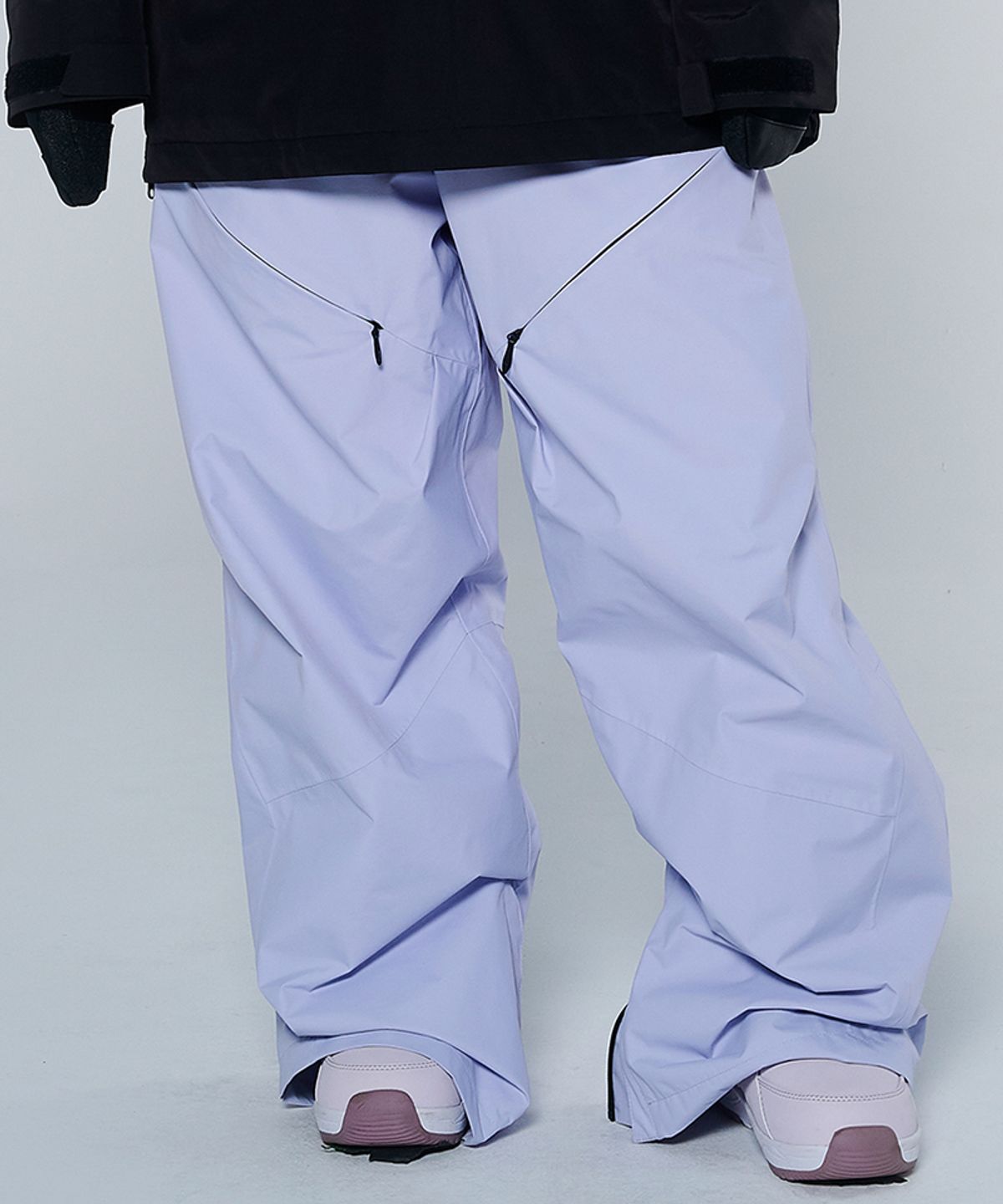 돌아우터웨어(DOLL OUTERWEAR) [DOLL X DUMDIDUM] 2425 스피카 보드복 팬츠 LIGHT PURPLE 남녀공용