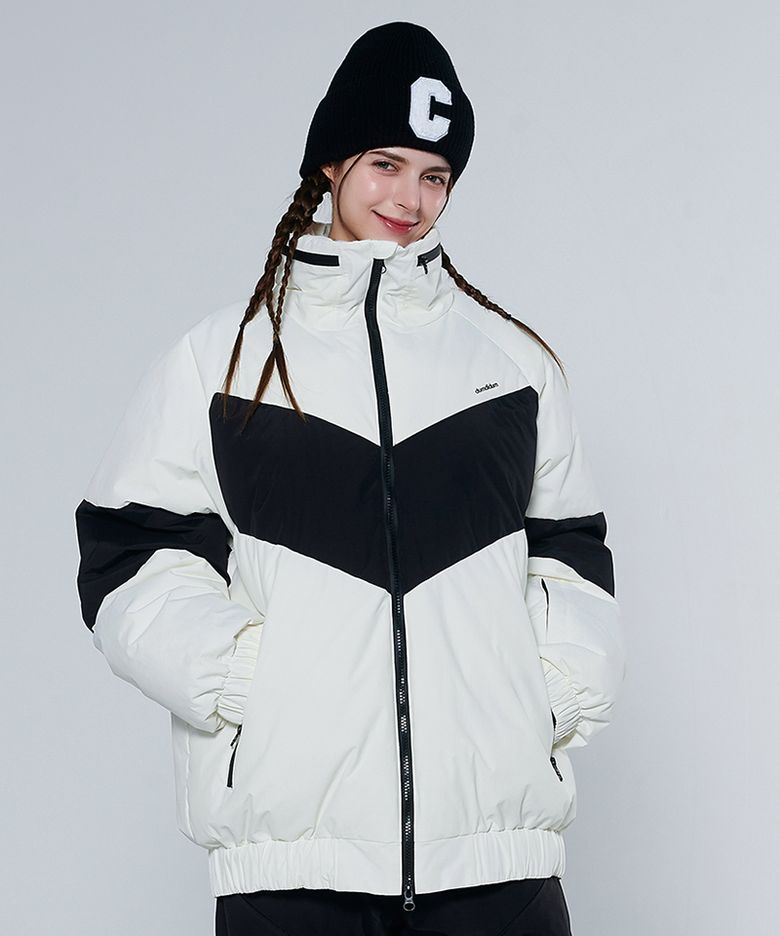 [DOLL X DUMDIDUM] 2425 베라 보드복 패딩 자켓 WHITE 남녀공용