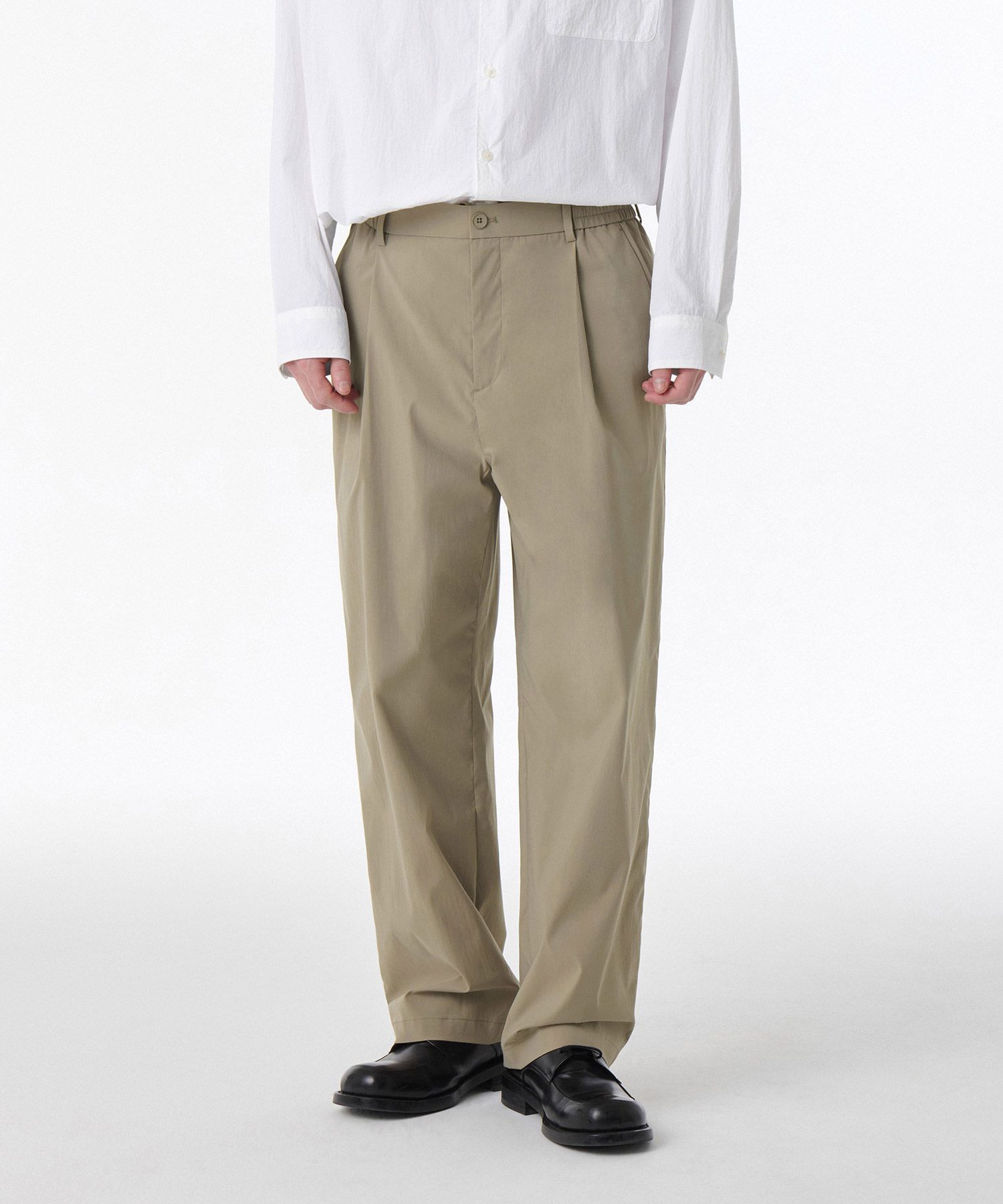 ★MUSINSA STANDARD★ SOLOTEX One Tuck Wide Comfort Banding S MUSINSA | MUSINSA STANDARD SOLOTEX One Tuck Wide Comfort