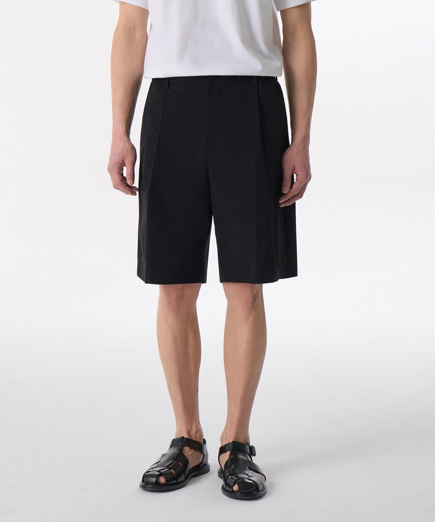 ★MUSINSA STANDARD★ SOLOTEX One Tuck Wide Comfort Banding S MUSINSA | MUSINSA STANDARD SOLOTEX One Tuck Wide Comfort