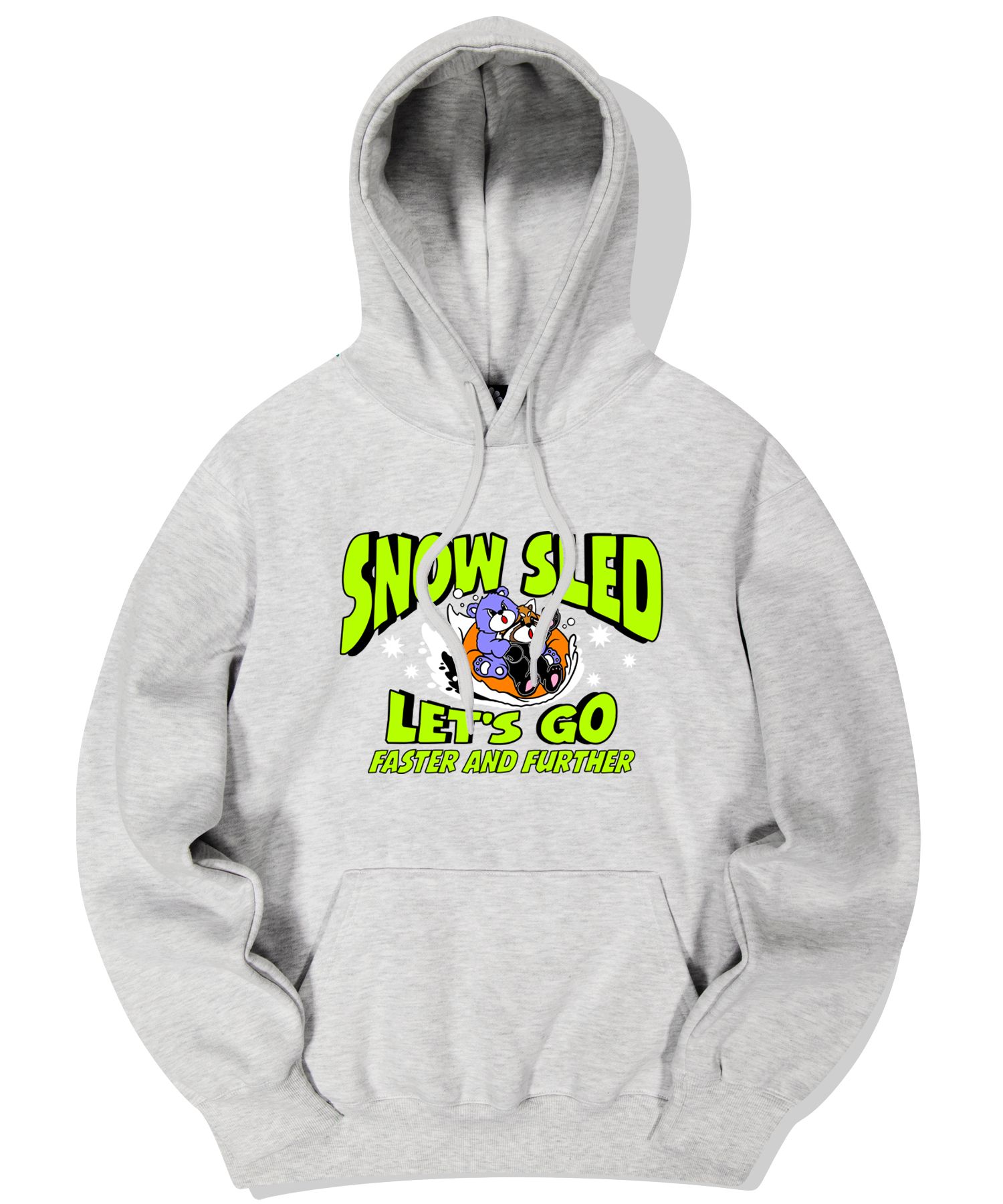 MUSINSA公式 | TRIPSHION SNOW SLED BEAR グラフィック フードパーカー 