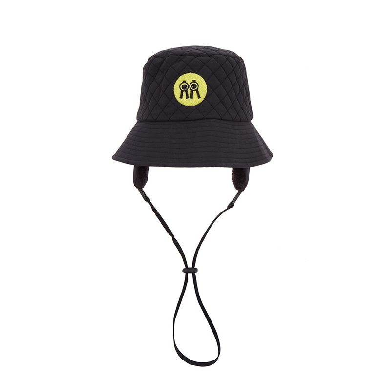 롤롤 귀달이 다이아 버킷햇 블랙 Roll Roll Earflap Diamond Bucket Hat Black