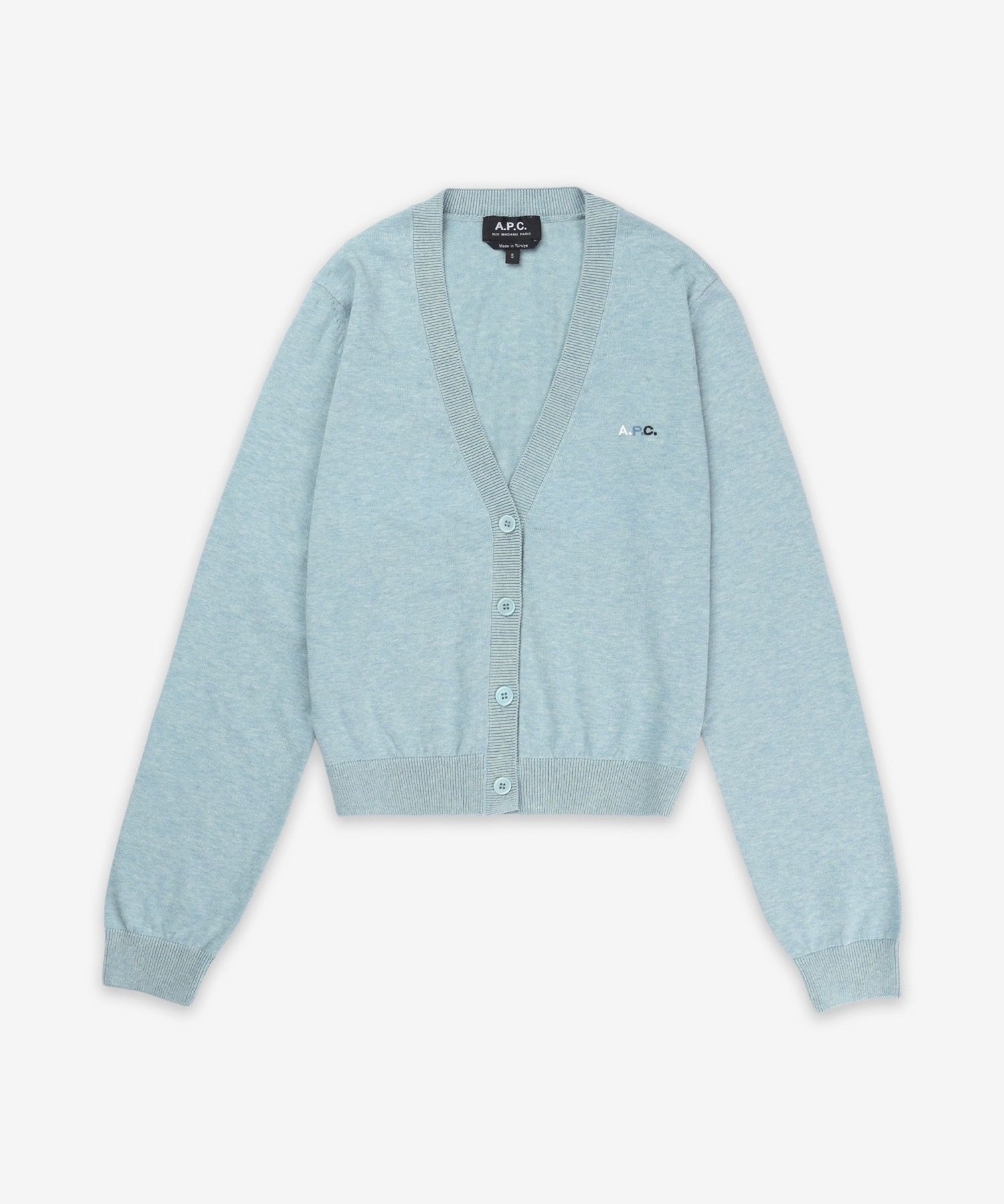 MUSINSA | A.P.C. Josephine Cardigan - Light Blue / COEZJF22316IAB