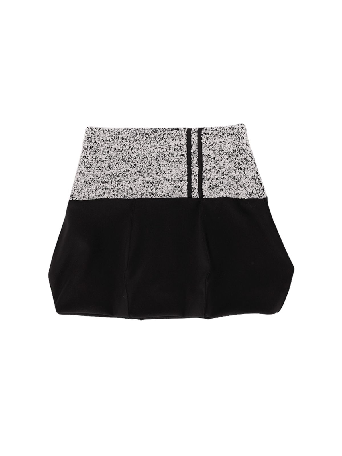 쎄쎄쎄(SETSETSET) BOUCLE DIAMOND BALLOON SKIRT (WHITE)