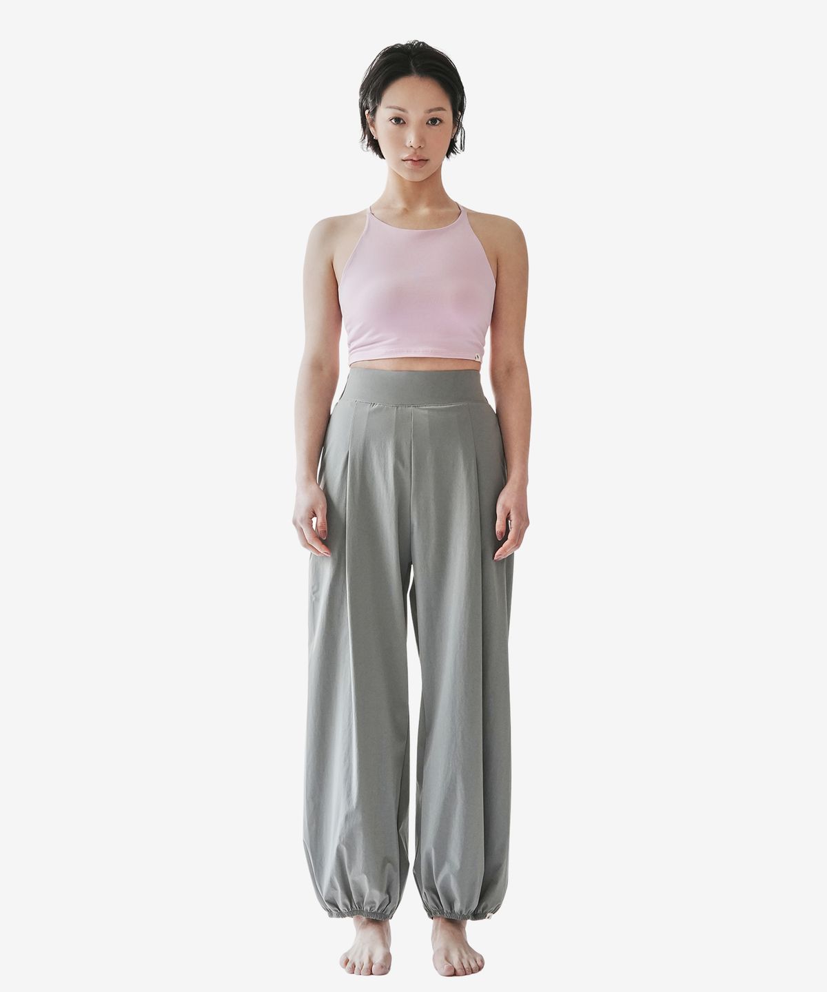 콘치웨어(CONCHWEAR) 나일론 핀턱 밴딩팬츠 (4colors)
