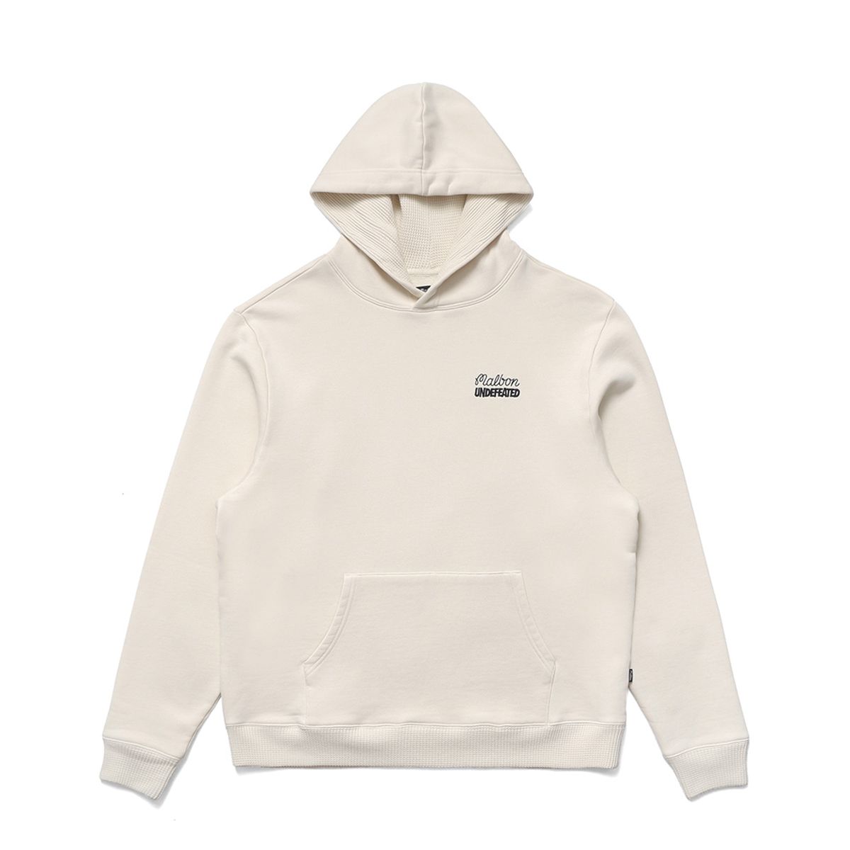 말본 골프(MALBON GOLF) [MALBON X UNDEFEATED] 아이콘 후디 CREAM (MAN)