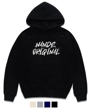 빈티지 오리지널 프린팅 오버핏 쭈리 후드티 4color