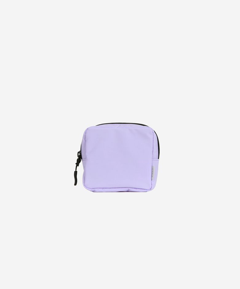 스퀘어 리사이클 나일론 파우치 [라이트 퍼플]