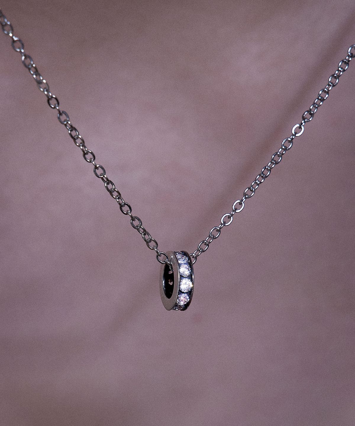 에이지47(AG47) N.è-N-14  Noir Necklace