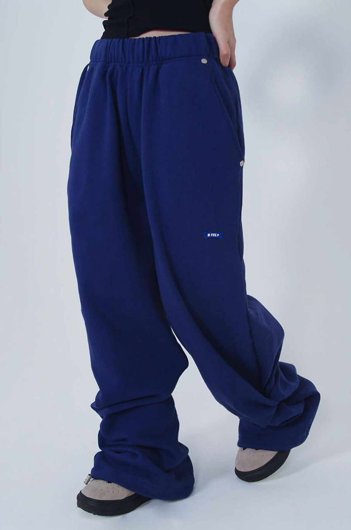비피피(BFEEP) 2way string pants_ blue (기모ver)