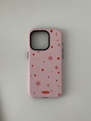 렛인스노우 핑크 하드케이스