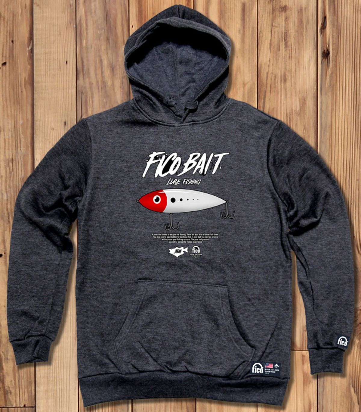 돌돌(DOLDOL) FICO-HOODY-189  익스트림 낚시 브랜드 피코 입큰 배스 후드티