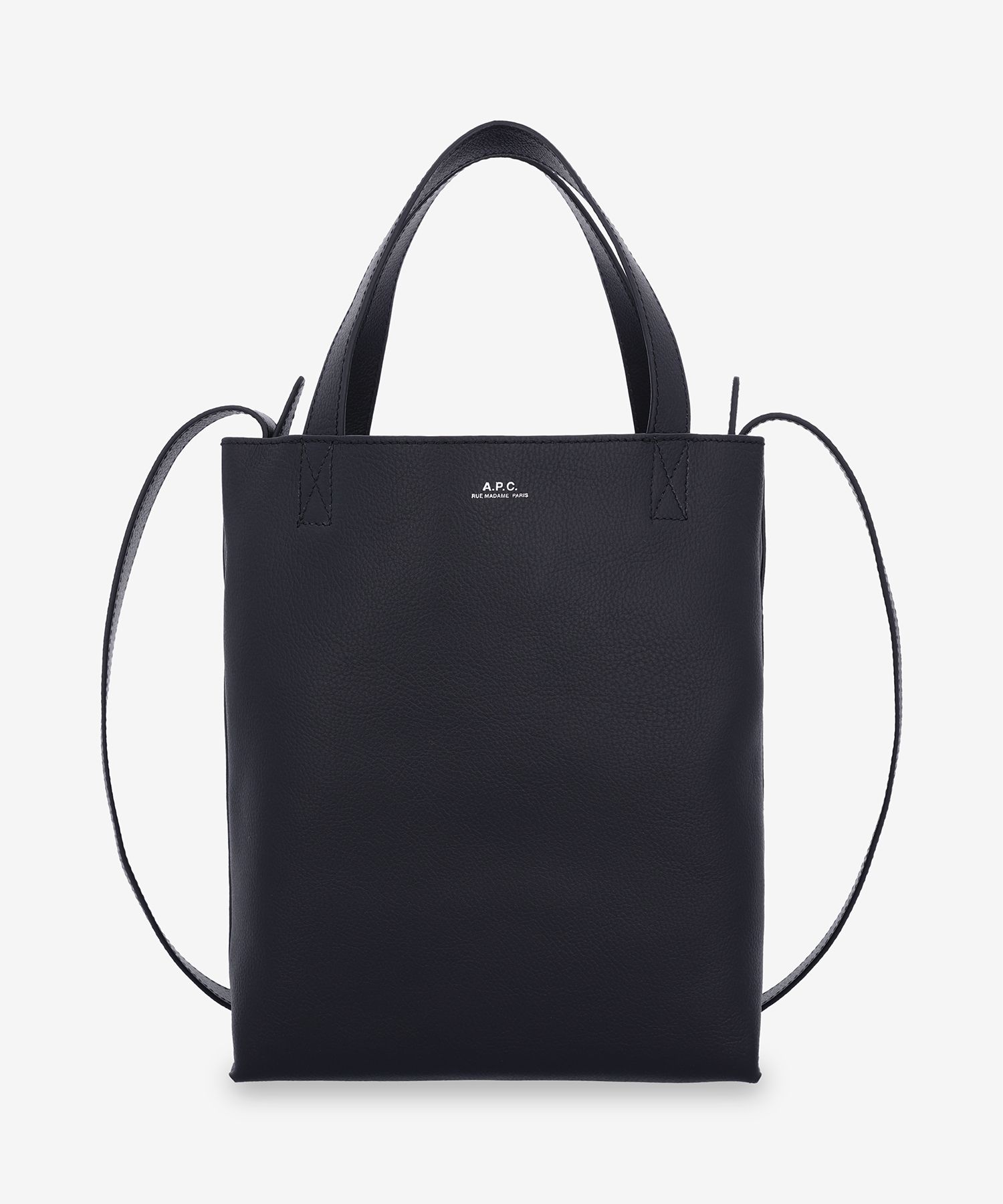 トートバッグ APC Small Maiko Cabas Tote Bag Black PXBOKM61667LZZ PXBOKM61 MUSINSA公式 | A.P.C. Small Myko Cabas Tote Bag - Black