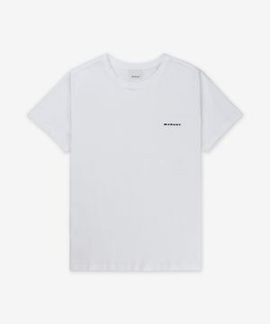 자페르 로고 반소매 티셔츠 - 화이트 / TS0047HAB3N13H20WH