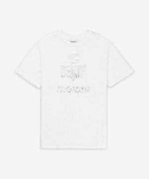 즈웰 반소매 티셔츠 - 화이트 / TS0001FBA1N10E20WH