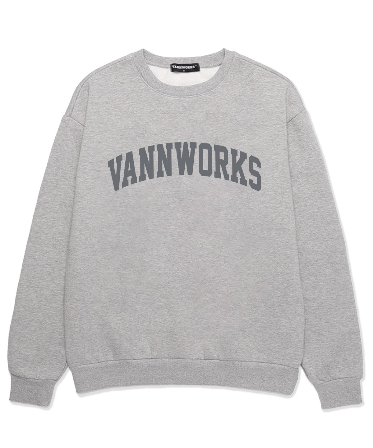 밴웍스(VANNWORKS) 아치 로고 스웨트셔츠 (VS0017) 멜란지그레이