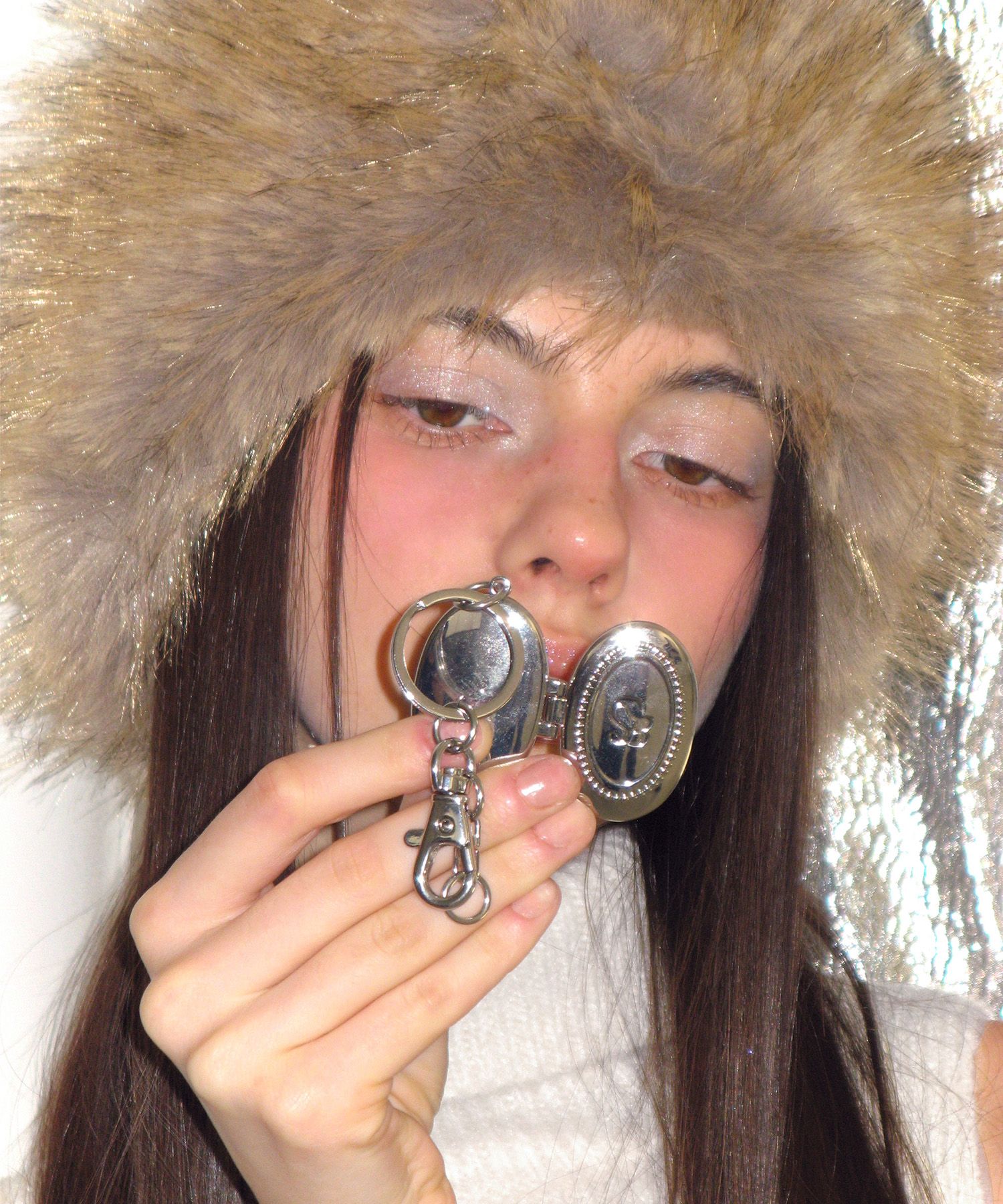 ハンソヒ愛用ブランド★sunburnproject★Sunburn Mirror Keyring MUSINSA | SUNBURN PROJECT Sunburn Mirror Keyring, SILVER