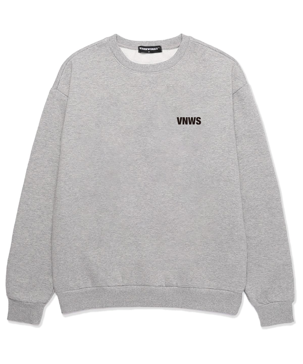 밴웍스(VANNWORKS) VNWS 미니 로고 스웨트셔츠 (VS0013) 멜란지그레이