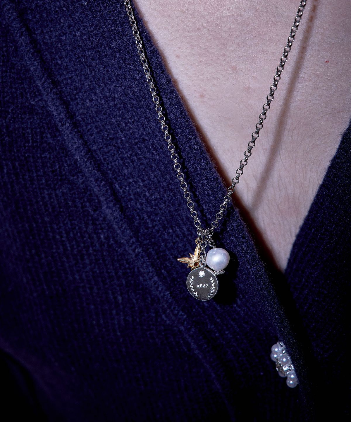 에이지47(AG47) N.è-N-02 Multiple Taste Necklace