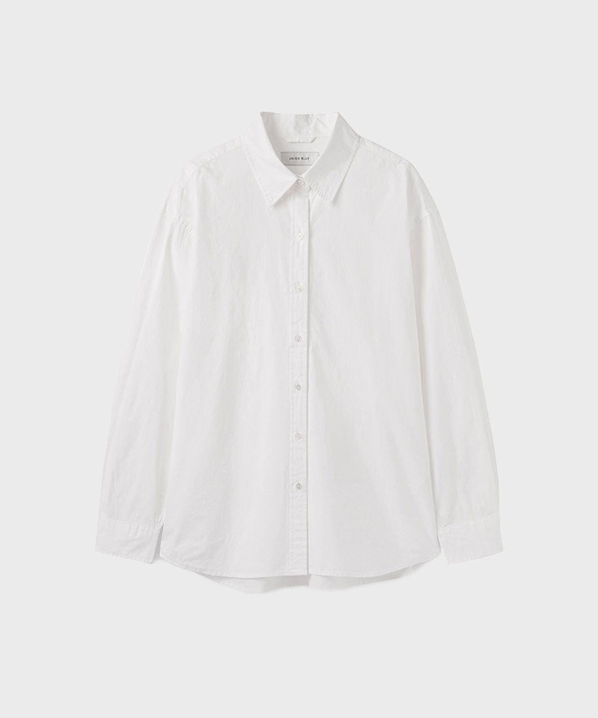 유니온블루 우먼(UNIONBLUE WOMAN) [WOMAN] LAUNDRY SHIRT [WHITE]