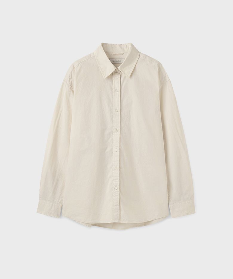 [WOMAN] LAUNDRY SHIRT [LEMON]