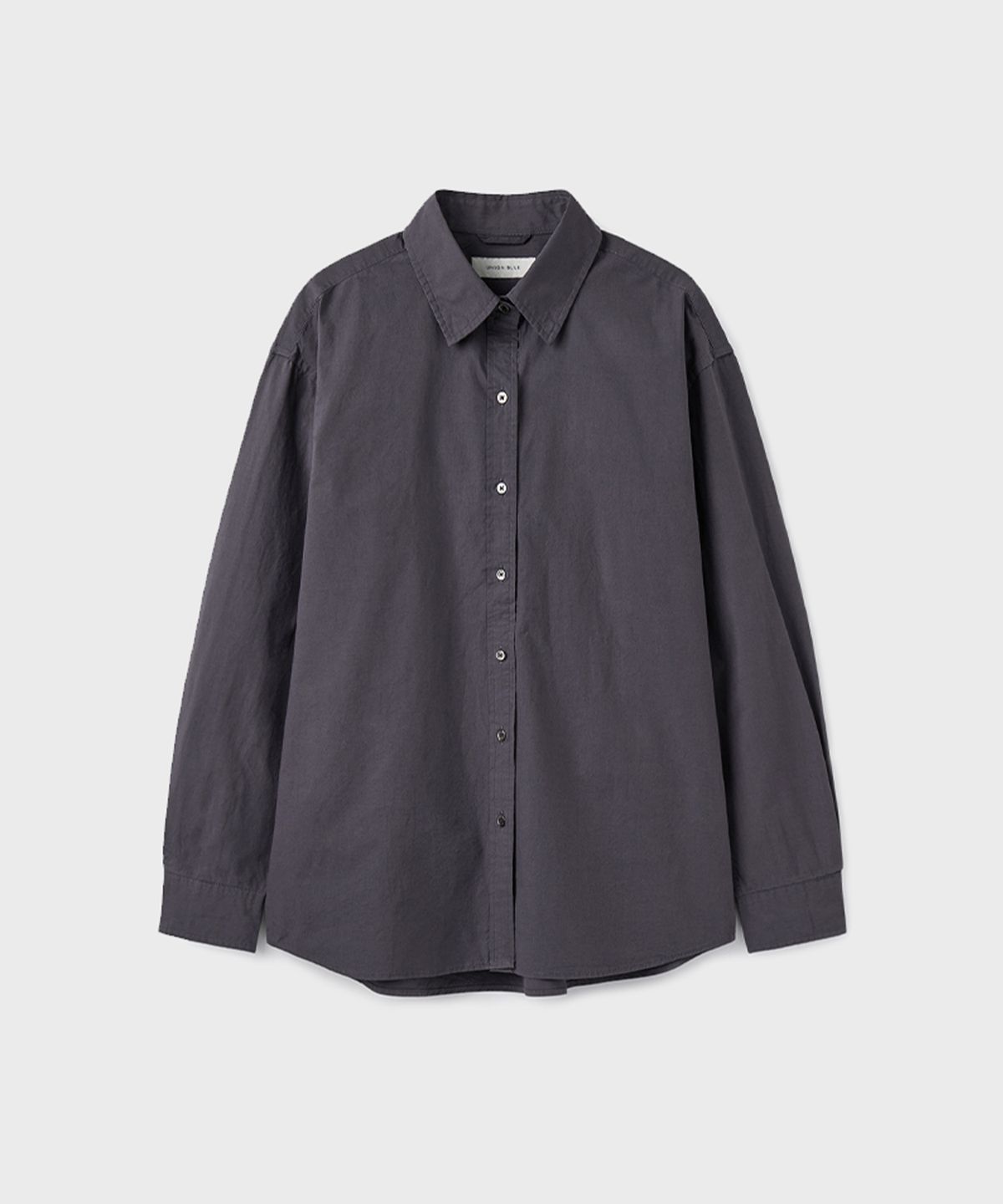 유니온블루 우먼(UNIONBLUE WOMAN) [WOMAN] LAUNDRY SHIRT [PURPLE GRAY]