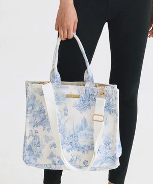 파리 뜨왈 데일리 캔버스 백