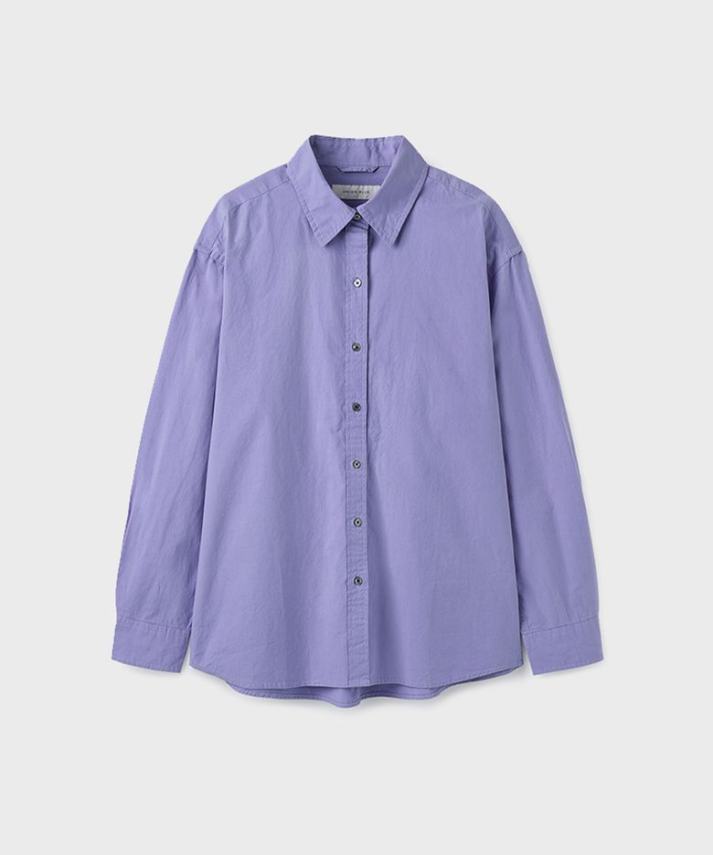 [WOMAN] LAUNDRY SHIRT [SAX BLUE]