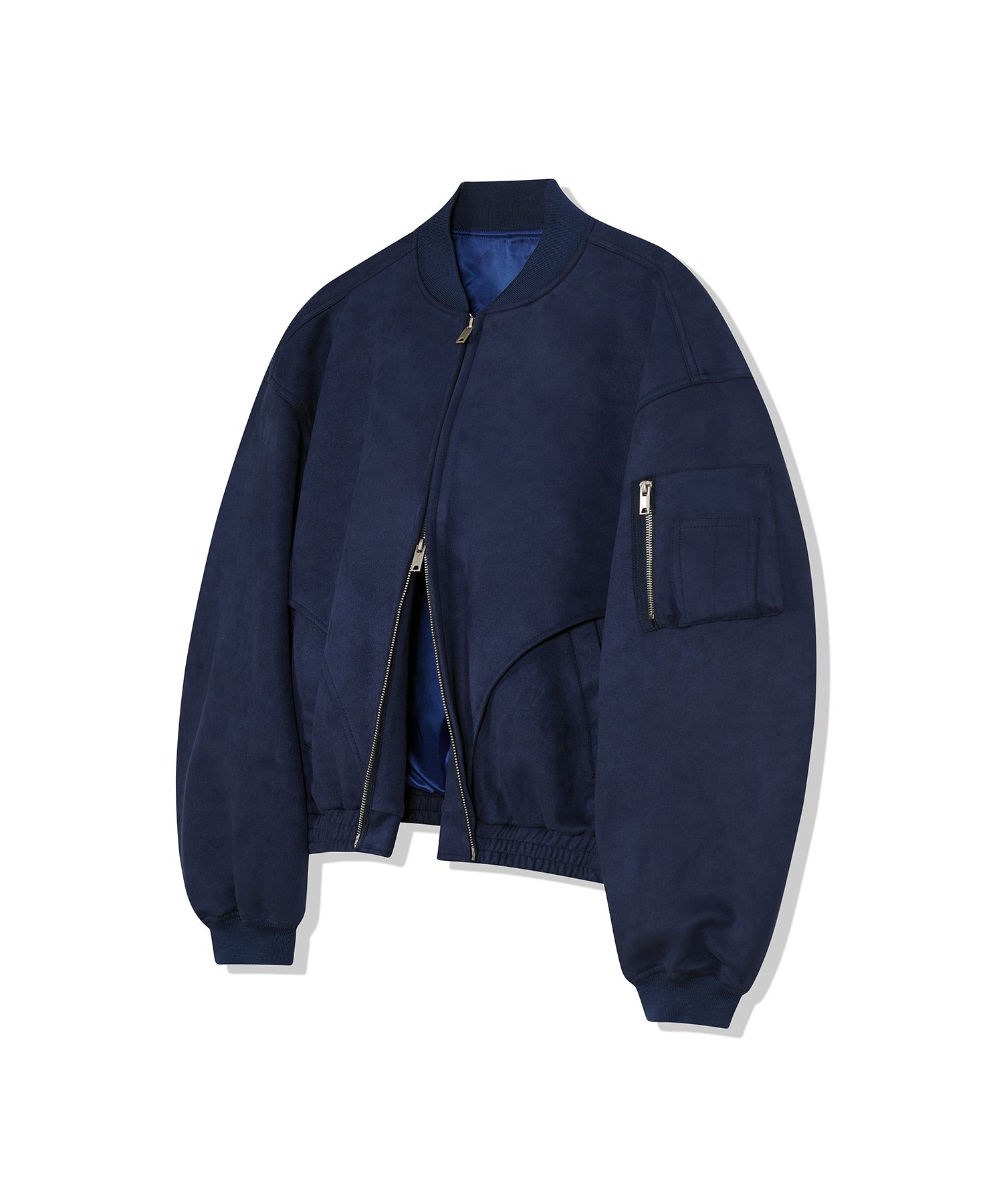 MUSINSA | STANDARDERROR 87-STAN148 Curved Pocket Line Blue