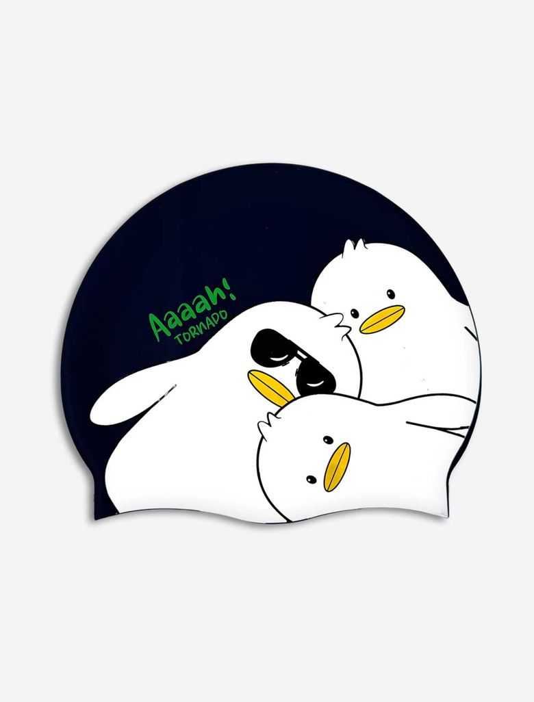 더블덕 실리콘 수모 네이비