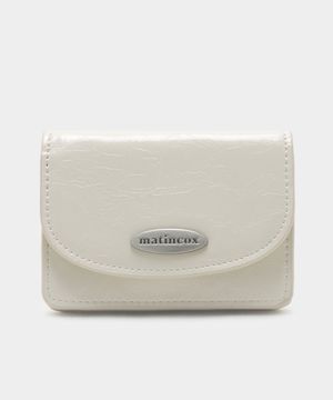 Auris Card Wallet - Cream