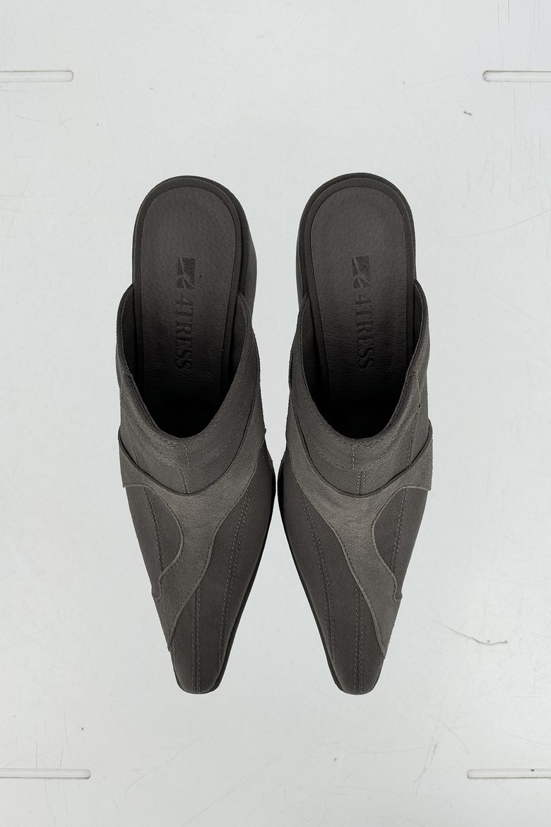 PLATFORM WEDGE MULES 01 GRAY
