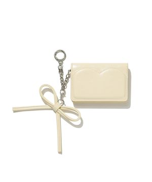 클로버하트 키링 카드지갑 Butter